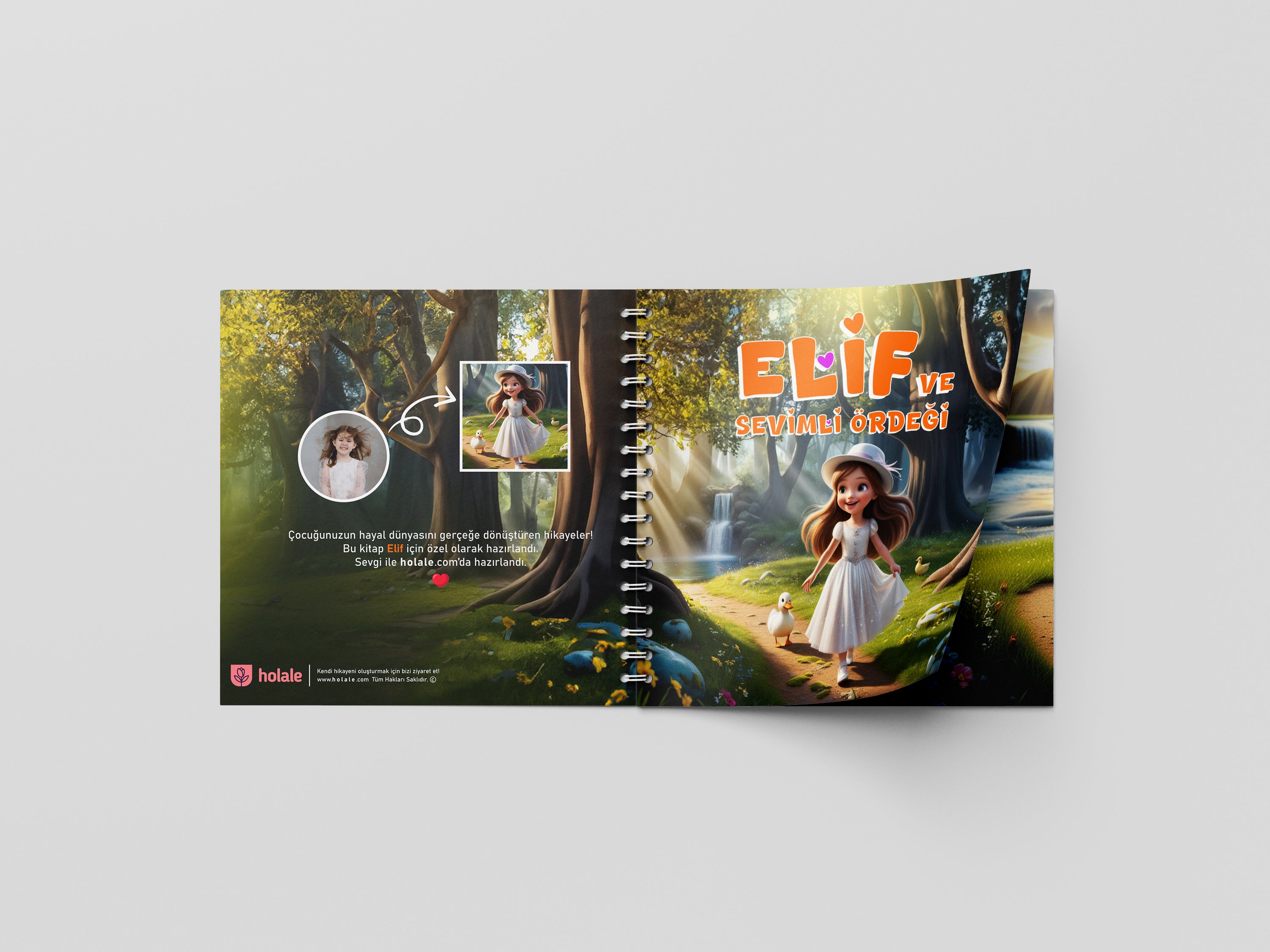 Çocuğunuza Özel – İsme ve Yüze Özel Masal Kitabı