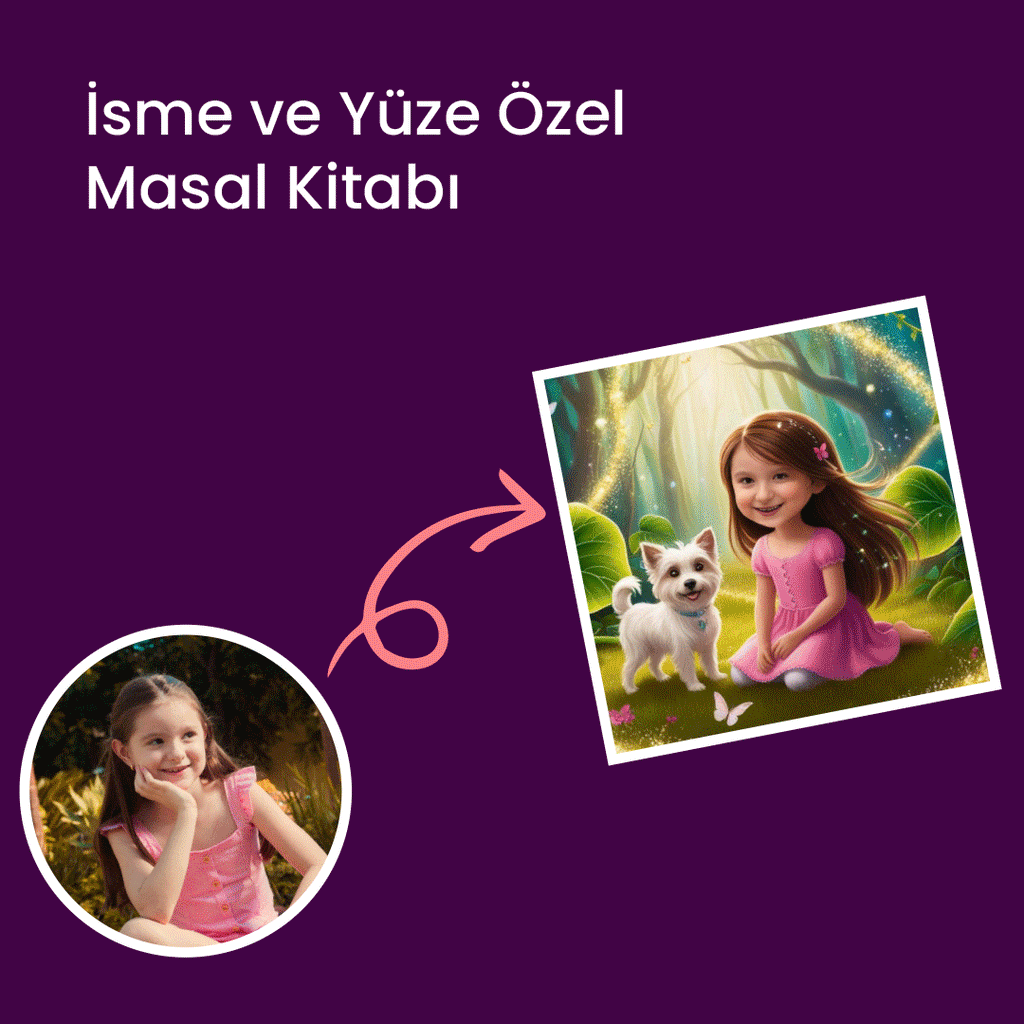 Çocuğunuza Özel – İsme ve Yüze Özel Masal Kitabı